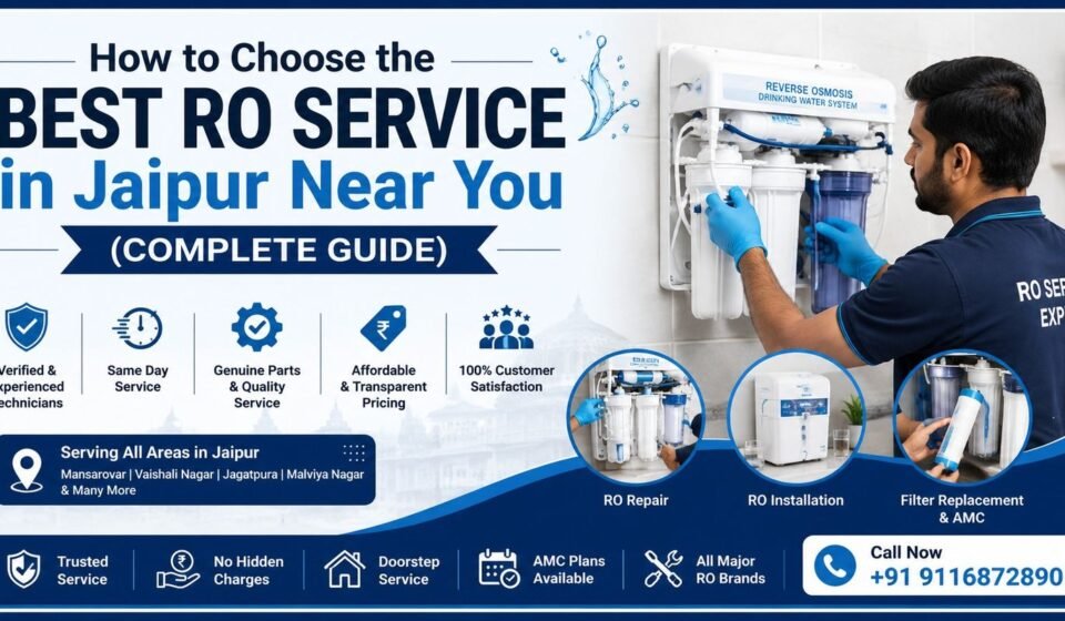 RO Service Near Me in Jaipur – How to Choose the Best Provide