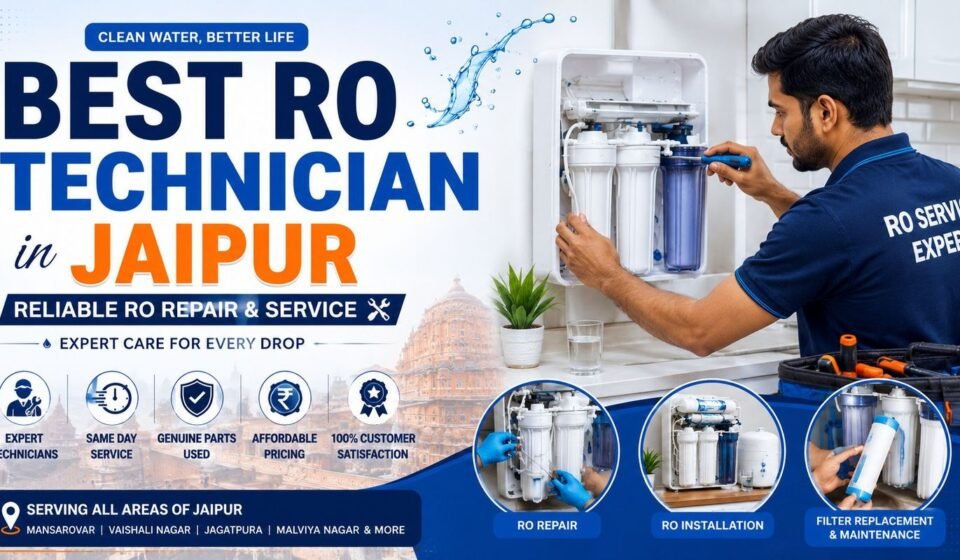 Best RO Technician in Jaipur Reliable RO Repair & Service
